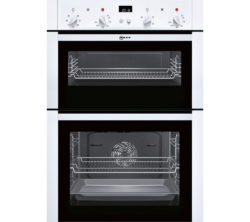 NEFF U14M42W5GB Electric Double Oven - White